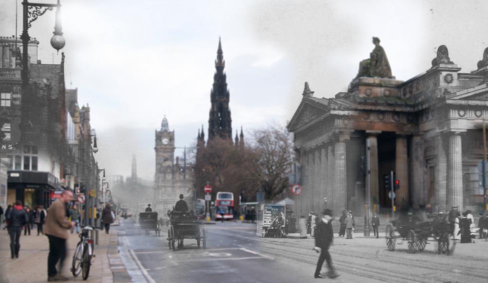 Old and new Edinburgh by Danny Charge